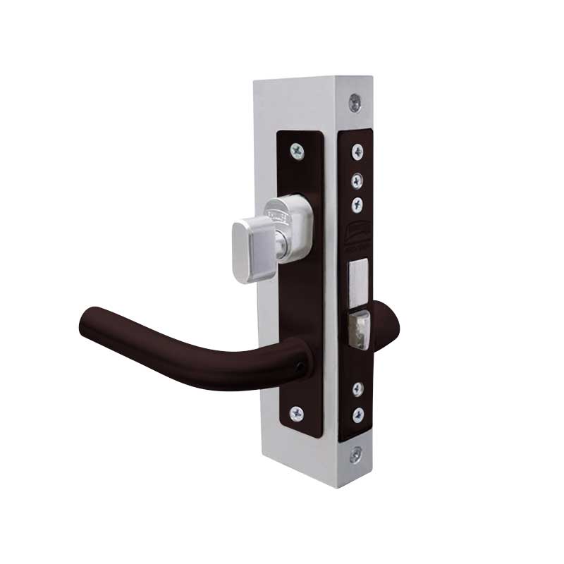 CERRADURA PHILLIPS 570 MANIJA-MANIJA NEGRA P/ALUMINIO (MX4795)(H)