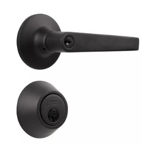 COMBO PHILLIPS MANIJA TAMPICO NEGRO + CERROJO LLAVE-MARIPOSA NEGRO BLISTER (MX6532)