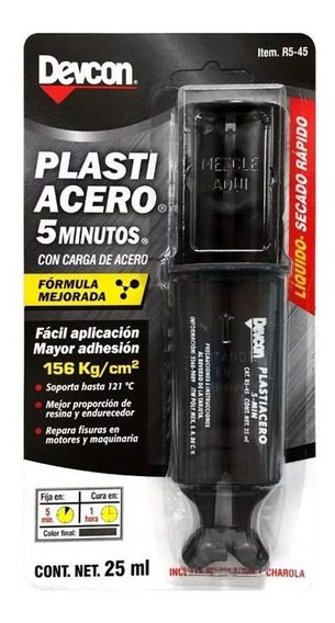 PLASTIACERO DEVCON JERINGA 5 MINUTOS 25ML (R5-45)(H)
