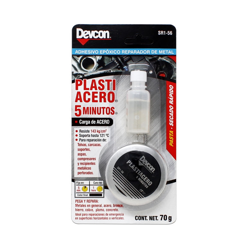 PLASTIACERO DEVCON PASTA SUPER RÁPIDA 70GR (SR1-56)(H)