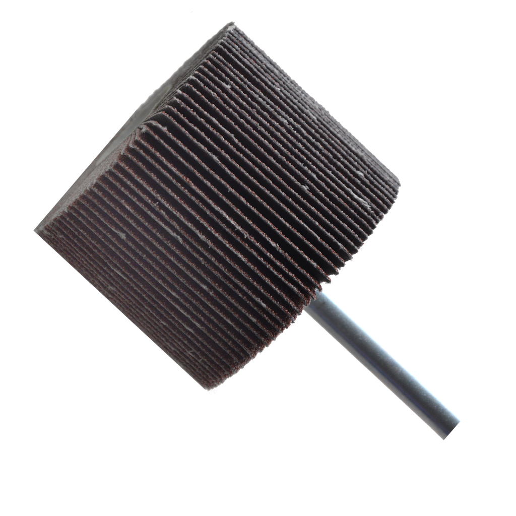RUEDA FLAP AUSTROMEX C/VÁSTAGO 2" GRANO 120 (913)(H)
