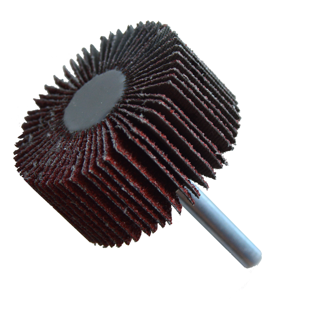 RUEDA FLAP AUSTROMEX C/VÁSTAGO 2" GRANO 40 (914)(H)