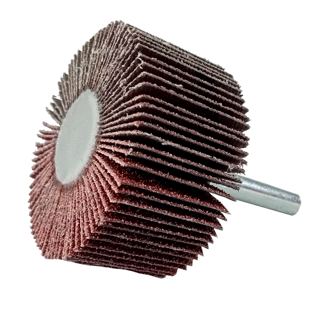 RUEDA FLAP AUSTROMEX C/VÁSTAGO 2" GRANO 60 (915)(H)