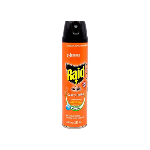 RAID AEROSOL CASA Y JARDÍN CHICO 285ML (0401)