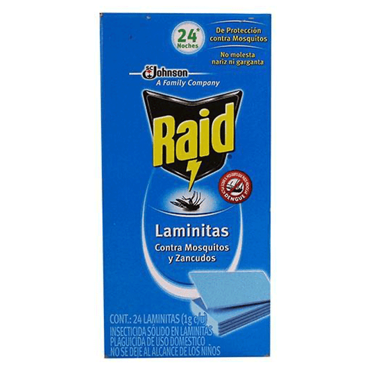 RAID REPUESTO C/ 24 PLAQUITAS (9770)