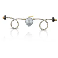 IUSA REGULADOR 2 VÍAS BAJA PRESIÓN C/2 PIGTAIL FLEXIBLES R2001 (356149)