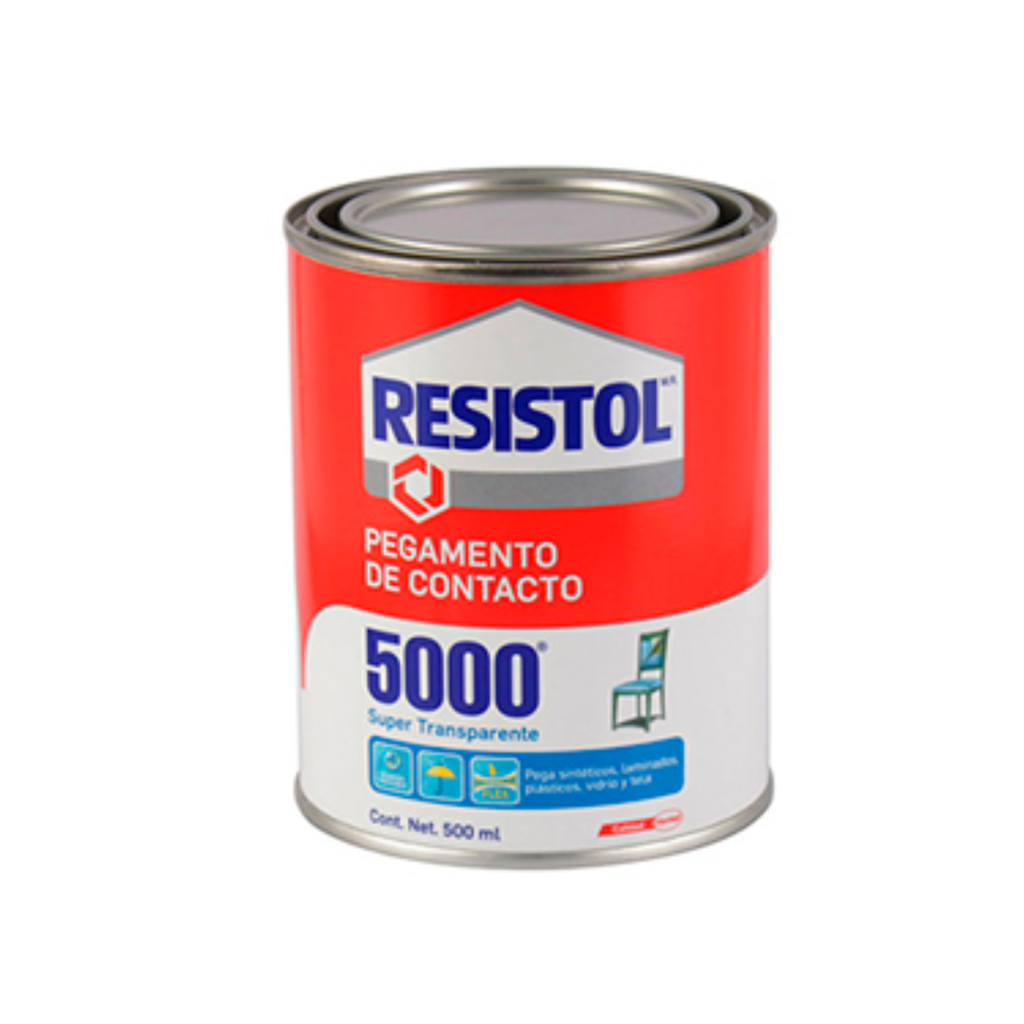 RESISTOL 5000 SUPER TRANSPARENTE 500ML