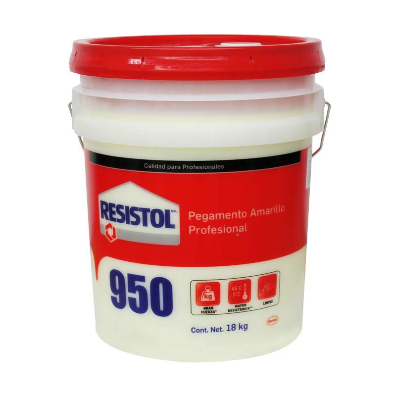 RESISTOL 950 AMARILLO P/CARPINTERO 18KG