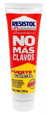 RESISTOL NO MÁS CLAVOS MULTIUSOS 113GR