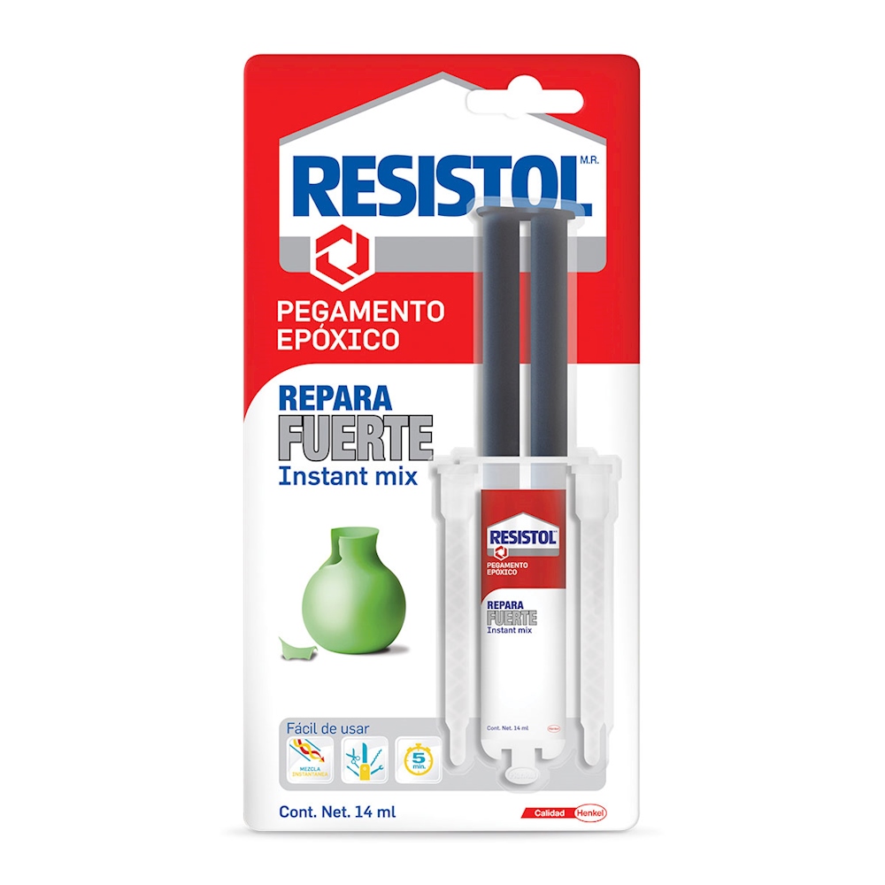 RESISTOL REPARA INSTANT MIX 14ML