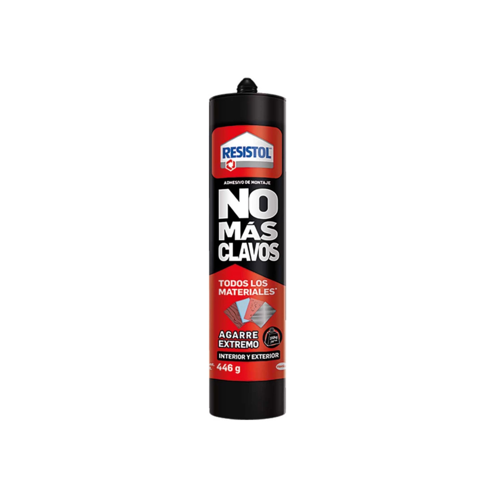 RESISTOL NO MÁS CLAVOS AGARRE EXTREMO 446GR