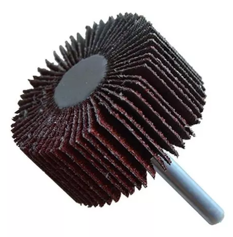 RUEDA FLAP FANDELI C/VÁSTAGO X-88 3" X 1/2" X 1/4" GRANO 60 (16800)(H)