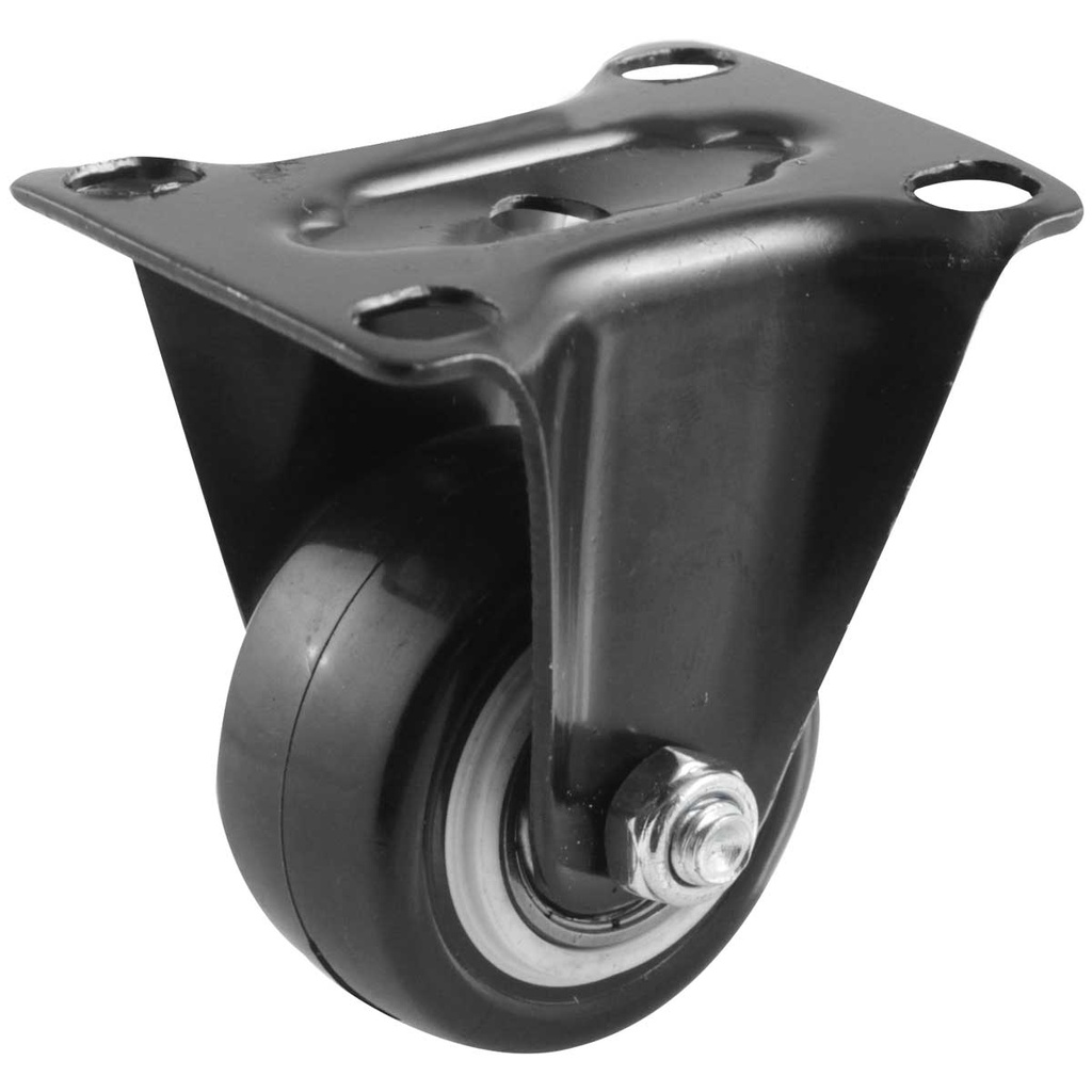RODAJA WESTON NEGRA PU FIJA 4" (Y-1160-99)