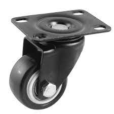 RODAJA WESTON NEGRA PU GIRATORIA 3'' (Y-1161-75)