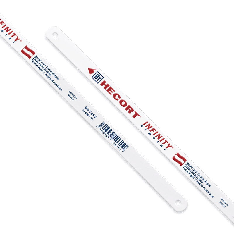 SEGUETA HECORT MANUAL BIMETAL 24 DIENTES FINA 12" x 1/2" (H)