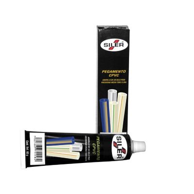 SILER ADHESIVO P/TUBERÍAS CPVC NEGRO 60GR (5582)