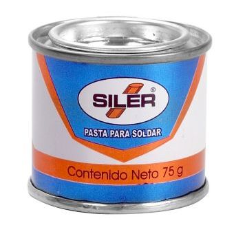 SILER PASTA P/SOLDAR AZUL 75GR