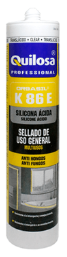 SILICÓN QUILOSA K-86 E MULTIUSOS TRANSPARENTE 280ML
