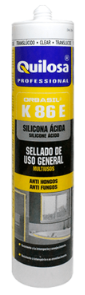 SILICÓN QUILOSA K-92 USO GENERAL TRANSPARENTE 280ML