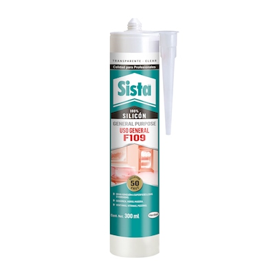 SISTA F109 USO GENERAL TRANSPARENTE 280ML