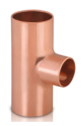 IUSA COBRE TEE REDUCIDA 1/2" X 1/2" X 3/4" (600678)(H)