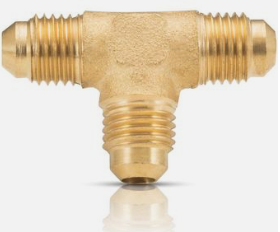 IUSA TEE UNIÓN FLARE 3/8" LATÓN (312054)(H)
