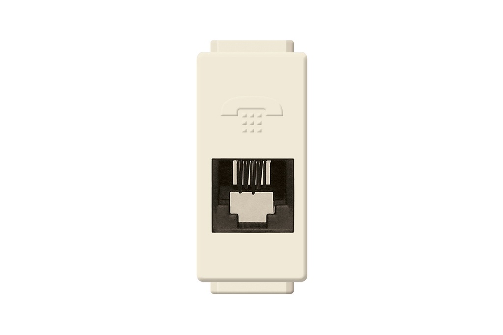 BTICINO MODUS PRO TOMA TELEFÓNICA 4 HILOS MARFIL (E2082C11PTLM)