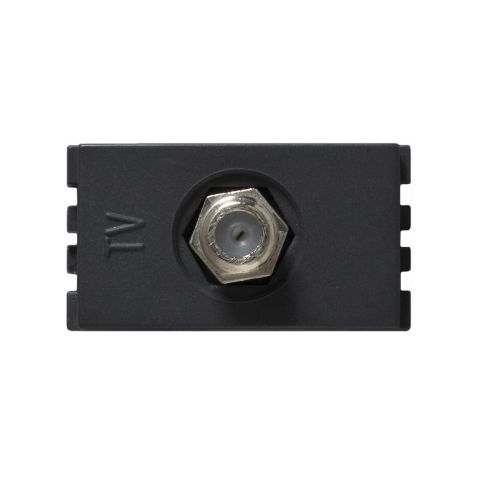 TOMA TV SIMON COAXIAL GRAFITO (25476-38)(E)