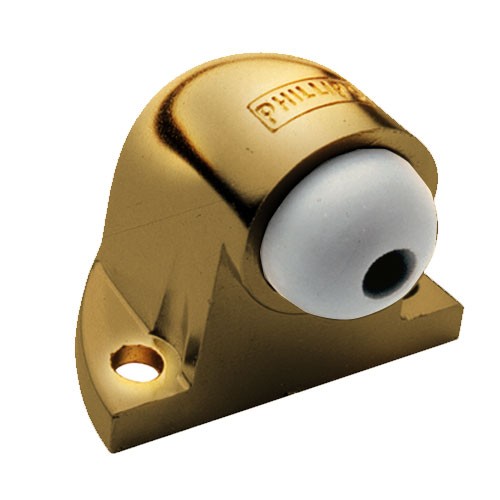 TOPE CODO PHILLIPS 56 LATÓN ANTIGUO P/PISO (MX994)(H)