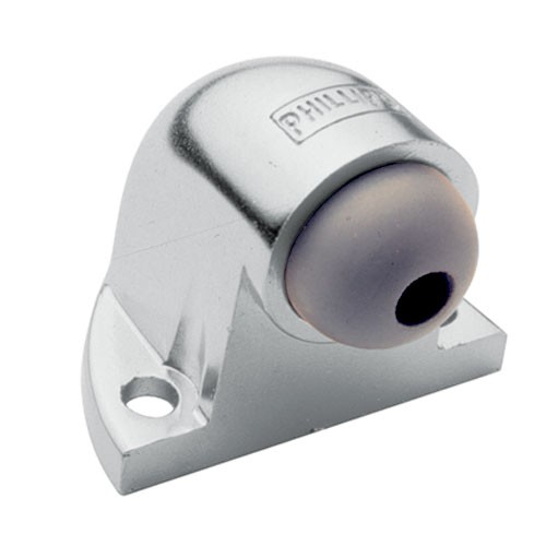 TOPE PHILLIPS 56 CROMO SATINADO P/PISO (MX2072)(H)