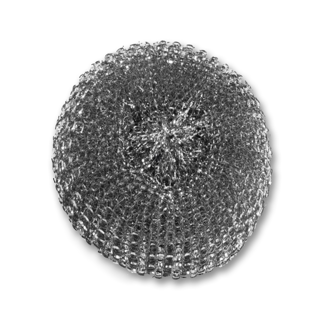 ROLLO DE FIBRA ZAMPA DE ACERO FINA 400GR (AZUL)