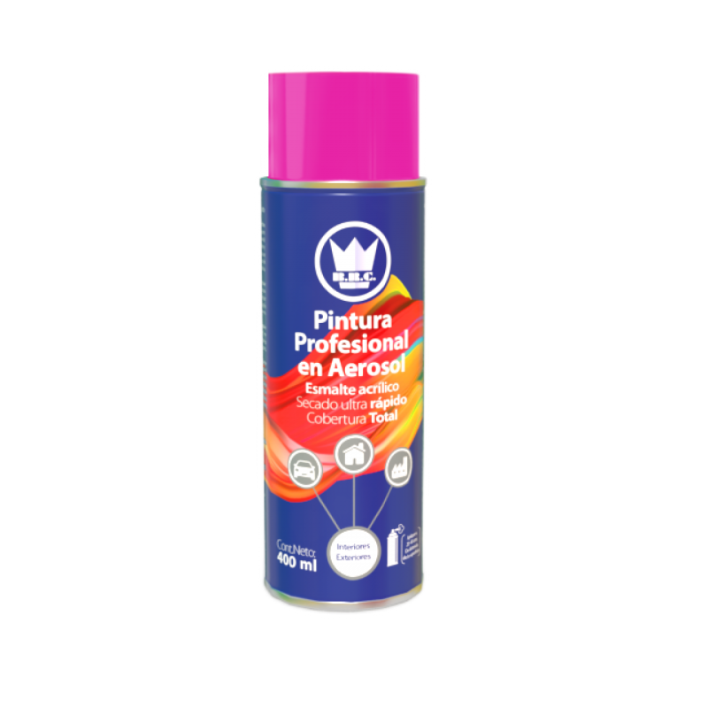 AEROSOL ACRÍLICO ROSA MEXICANO 400ML (CPA26)