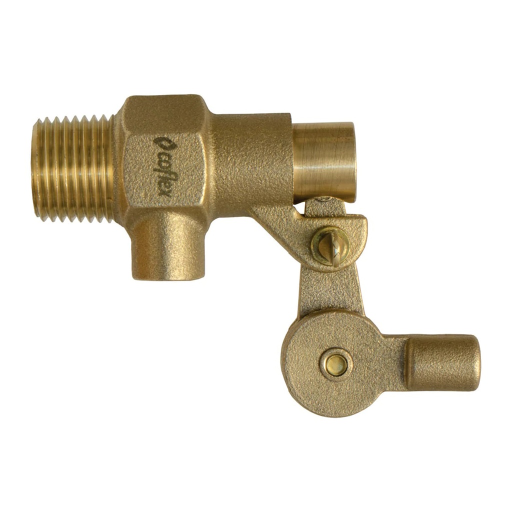 COFLEX VÁLVULA DE FLOTADOR P/TINACO 1/2" LATÓN (IP-660)