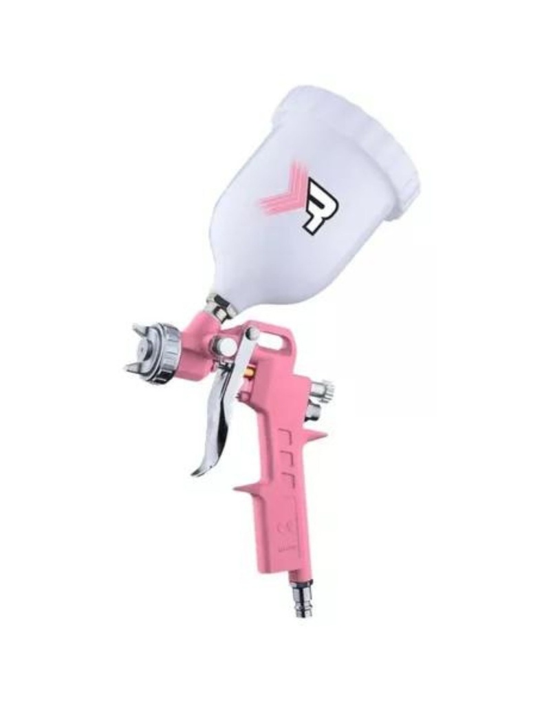 GONI PISTOLA GRAVEDAD DUO PINK BOQUILLA 1.5MM (37003-PI)