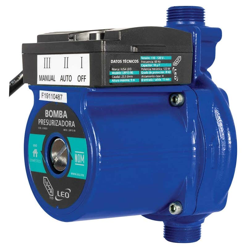 IUSA BOMBA PRESURIZADORA PRIMO 1/6HP RS15-9 (619699)