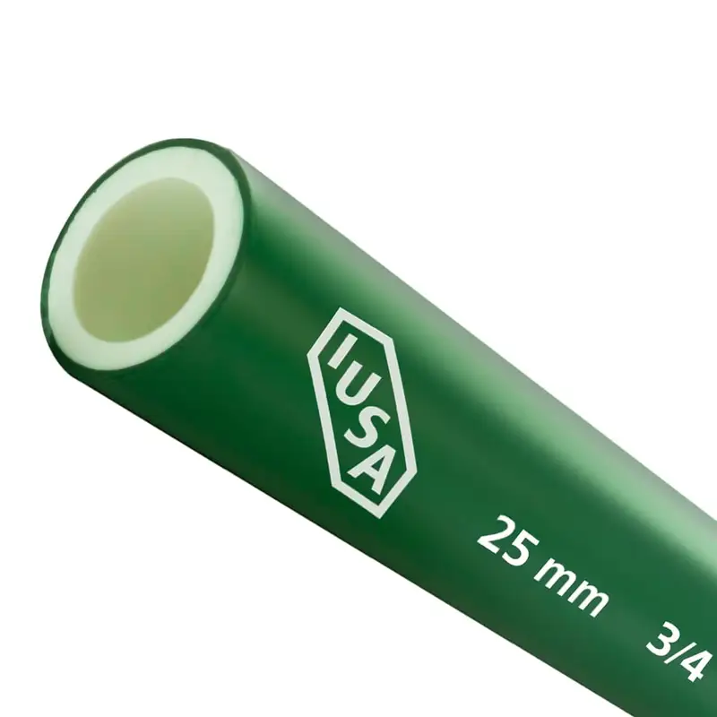 IUSA C/30 TUBOS PPR VERDE  3/4" X 4M $76.91 