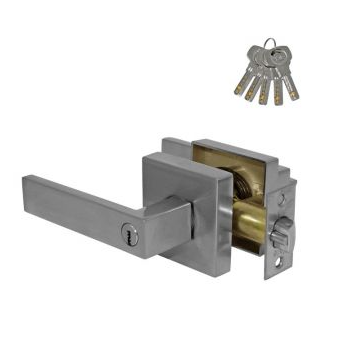 CERRADURA CASTELLI YALE MANIJA BAÑO NÍQUEL SATINADO (MX4980)