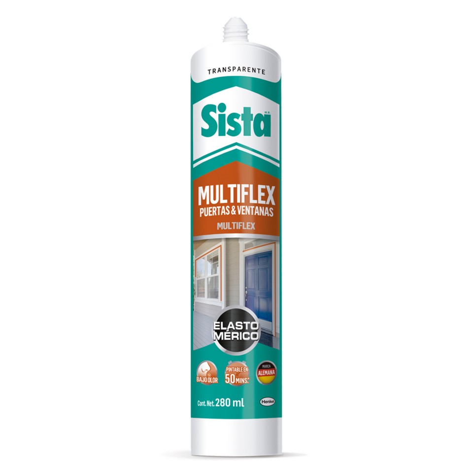 SISTA MULTIFLEX ELASTOMÉRICO BLANCO 280ML