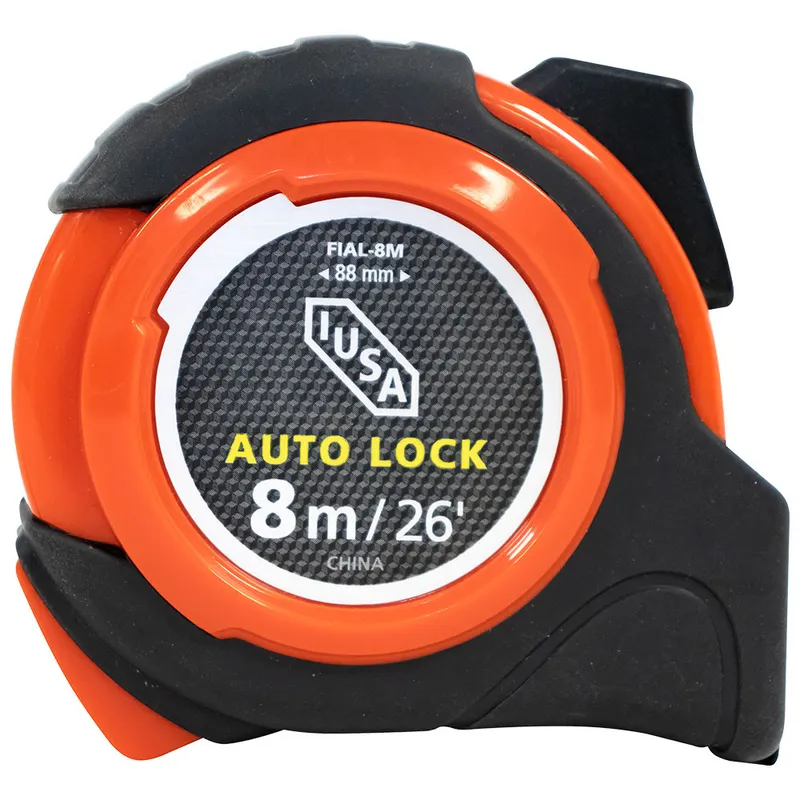 IUSA FLEXOMETRO AUTO-LOCK 8M RESISTENTE A IMPACTOS (619573)(H)