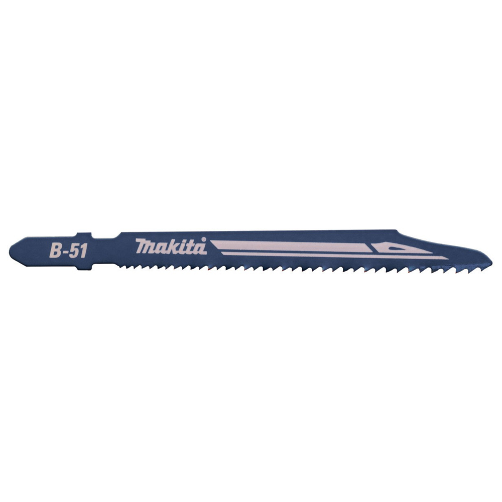 SEGUETA P/CALADORA MAKITA P/MADERA-METAL-UNIVERSAL Y LAMINADO CORTE RÁPIDO (B51) T123X C/5PZ (B-06476)