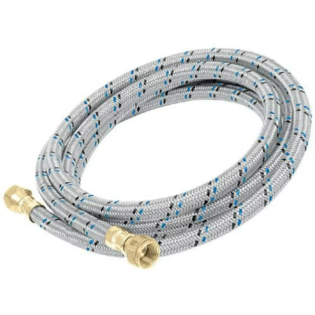 IUSA MANGUERA ALUMINIO P/GAS 3/8" x 3/8" 1M (618259)