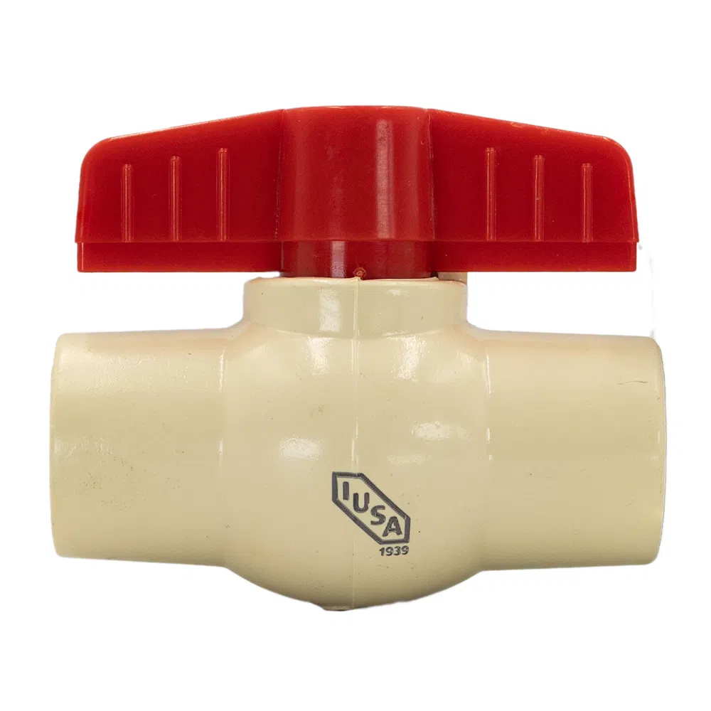 IUSA VÁLVULA BOLA CPVC 1-1/2" (38MM) (616721)(H)