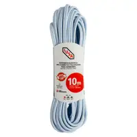 IUSA EXTENSIÓN DOMÉSTICA BLANCA 2x16 10M C/FAJILLA (269341)(E)