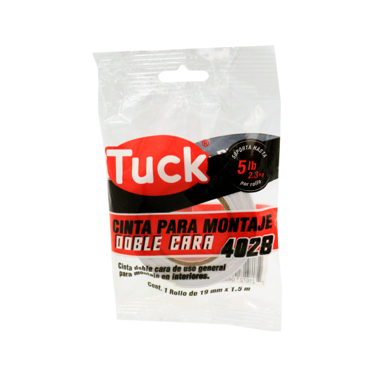 CINTA PARA MONTAJE TUK 4028 19MM X 1.5M (422800)