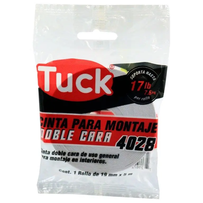 CINTA PARA MONTAJE TUK 4028 19MM X 5M (422801)