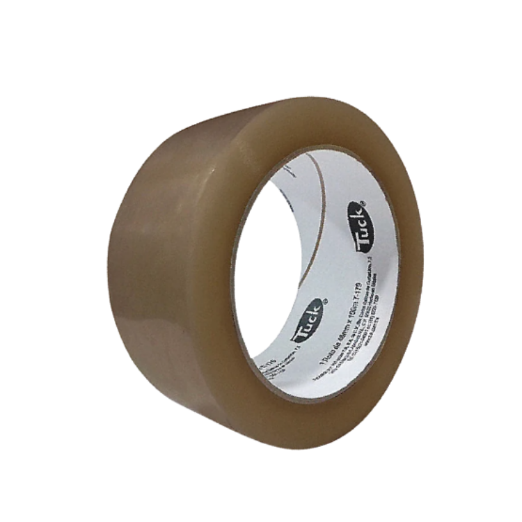 CINTA EMPAQUE TUK (277C) CANELA CHICA 48MM X 40M INDIVIDUAL