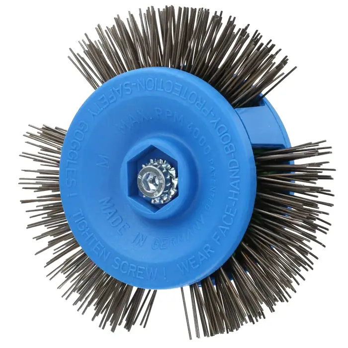 CEPILLO AUSTROMEX 4" P/LIMPIEZA Y REPARACIÓN DE METAL Y PINTURA (1158)