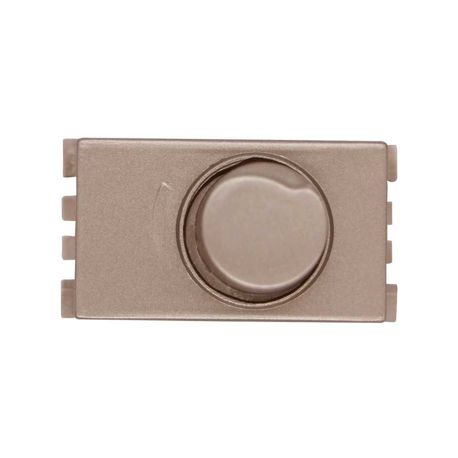 DIMMER SIMON 160W P/LED DE 1 MÓDULO CAVA MATE (2500313-034)(E)