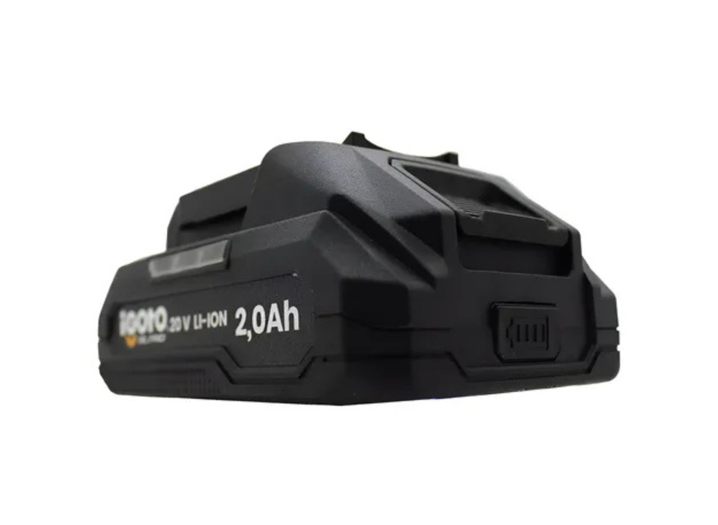 IGOTO BATERÍA DE LI-ION 20V-2,0 Ah C/INDICADOR DE CARGA (HI1006)