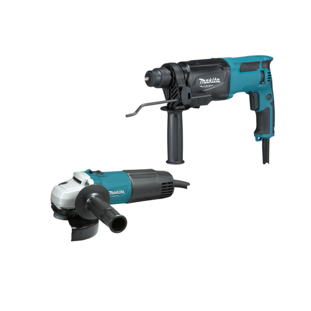 COMBO MAKITA MARTILLO ROTATIVO M8701B + MINI ESMERIL M0901B 